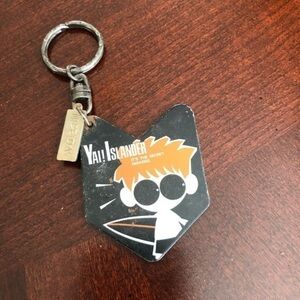 Islander Black Keychain